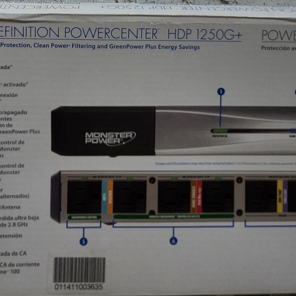 Silver Power Center HDP 1250G+